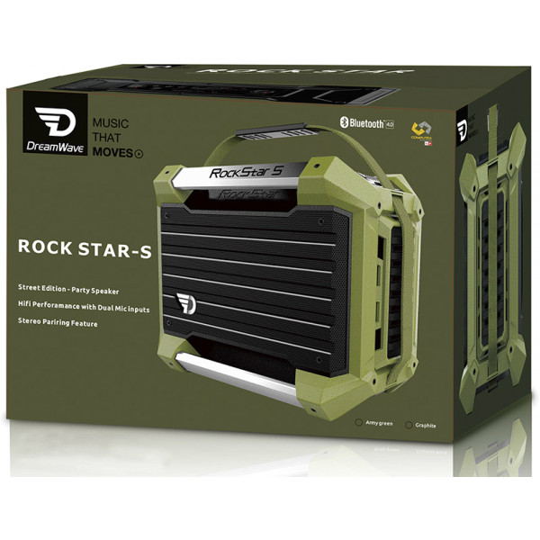 Фото - Портативна акустика DreamWave Rock Star-S