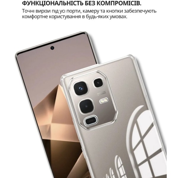 Фото - Чехол для смартфона BeCover for Infinix Note 50 Pro 4G (X6855) Transparancy (714674)