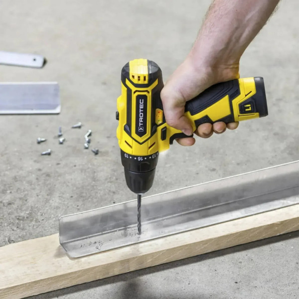 Фото - Дрель-шуруповерт Trotec PSCS 11-12V + кейс (4410000102)