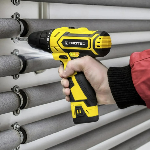 Фото - Дрель-шуруповерт Trotec PSCS 11-12V + кейс (4410000102)