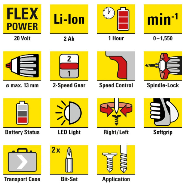 Фото - Дриль-шуруповерт Trotec PSCS 11-20V + кейс (4410000302)