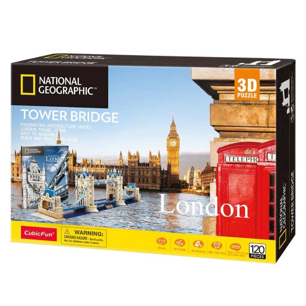 Фото - 3D пазлы Cubic Fun National Geographic "Тауэрский мост" (DS0978h)