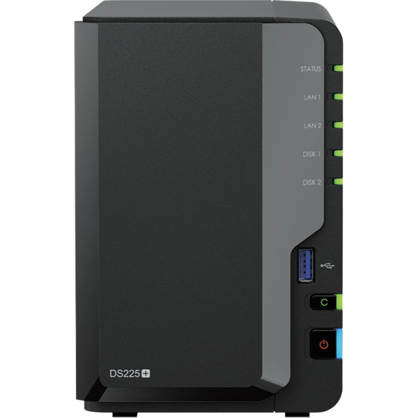 Фото - Мережеве сховище без HDD Synology DS225+