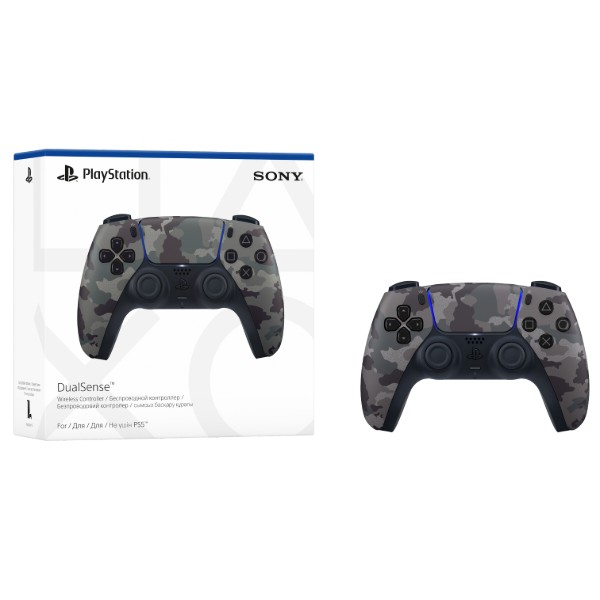 Фото - Геймпад PlayStation DualSense Grey Cammo