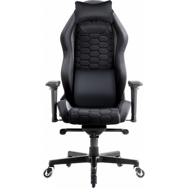 Фото - Крісло для геймерів GT Racer X-3105 Fabric Black/Gray