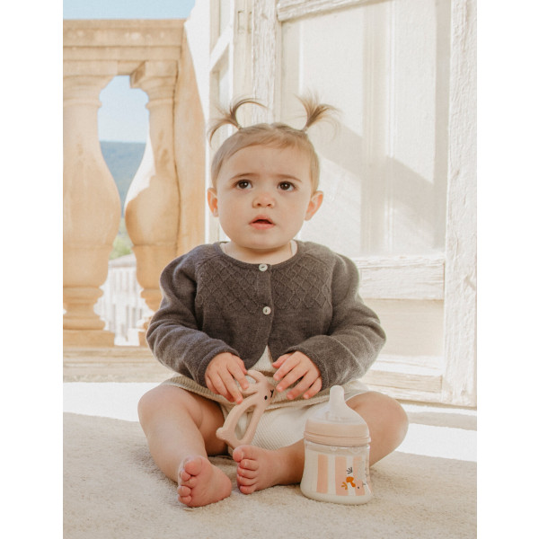 Фото - Прорізувач Suavinex кролик Wonderland рожевий (402796-3)