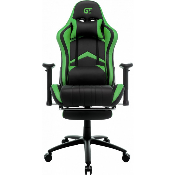 Фото - Крісло для геймерів GT Racer X-2534-F Black/Green