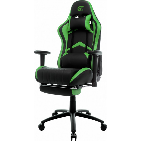 Фото - Крісло для геймерів GT Racer X-2534-F Black/Green