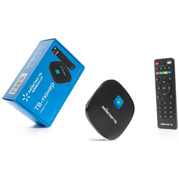 Фото - Стаціонарний медіаплеєр iNeXT TV-X + Київстар ТБ "Преміум HD" на 12 міс