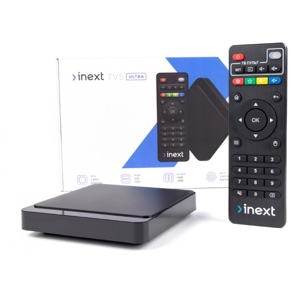 Фото - Стаціонарний медіаплеєр iNeXT TV5 Ultra