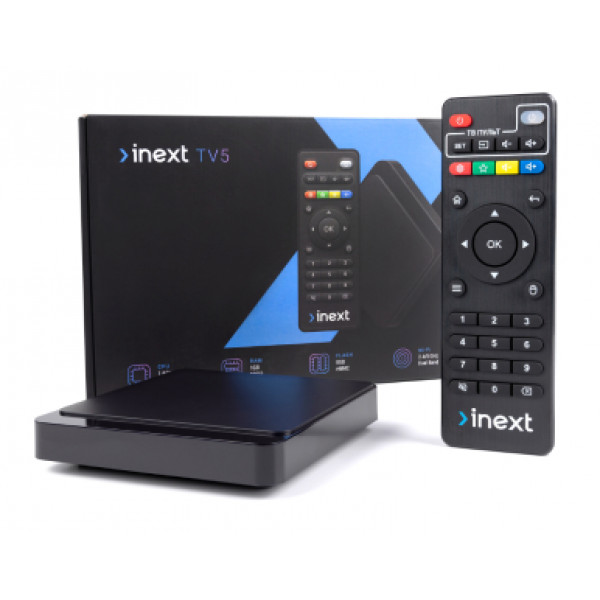 Фото - Стаціонарний медіаплеєр iNeXT TV 5