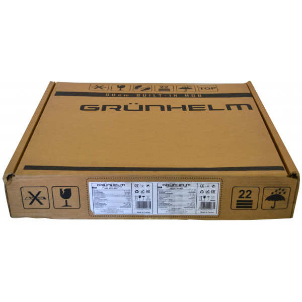 Фото - Варильна поверхня газова Grunhelm GPG 6136 BEF