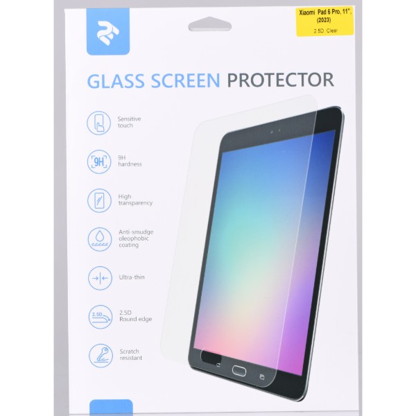Фото - Захисне скло для планшета 2E for Xiaomi  Pad 6 Pro 11" (2023) 2.5D Clear (2E-MI-PAD6P-LT2.5D-CL)