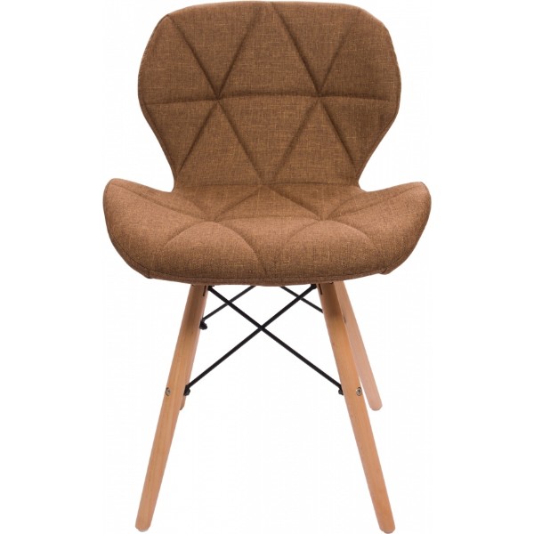 Фото - Стілець кухоний GT Racer X-D27 Fabric Brown