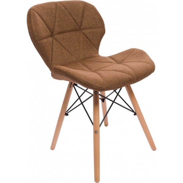 Фото - Стілець кухоний GT Racer X-D27 Fabric Brown