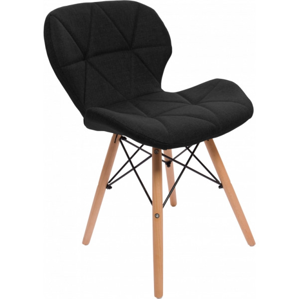 Фото - Стілець кухоний GT Racer X-D27 Fabric Black Фото - Стілець кухоний GT Racer X-D27 Fabric Black