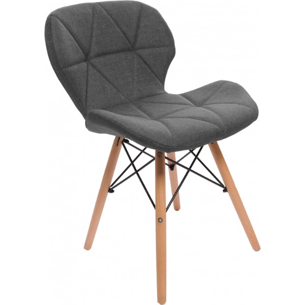 Фото - Стілець кухоний GT Racer X-D27 Fabric Dark Gray