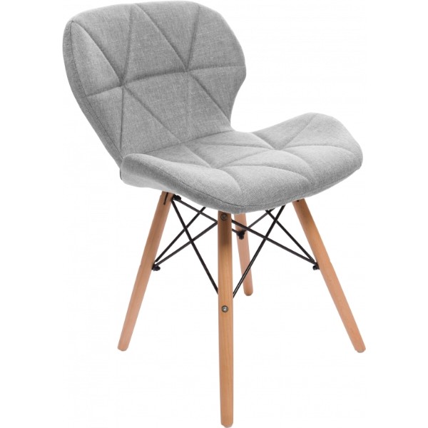 Фото - Стілець кухоний GT Racer X-D27 Fabric Light Gray