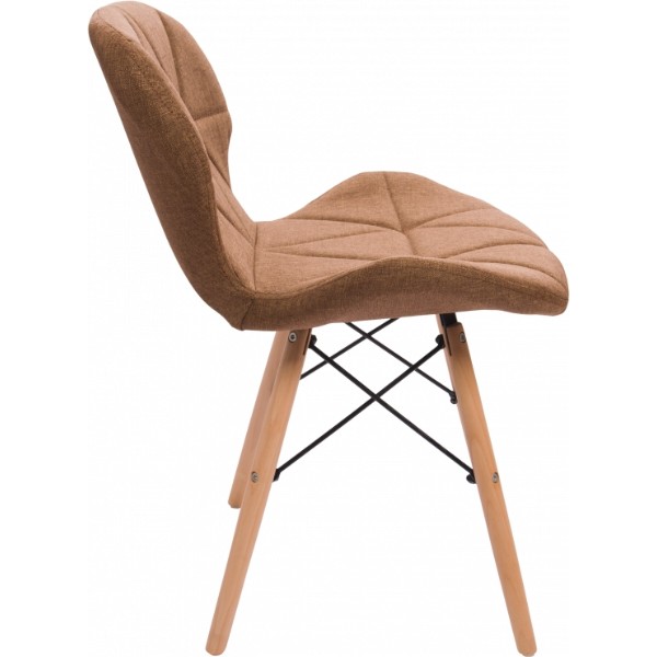 Фото - Стілець кухоний GT Racer X-D27 Fabric Brown