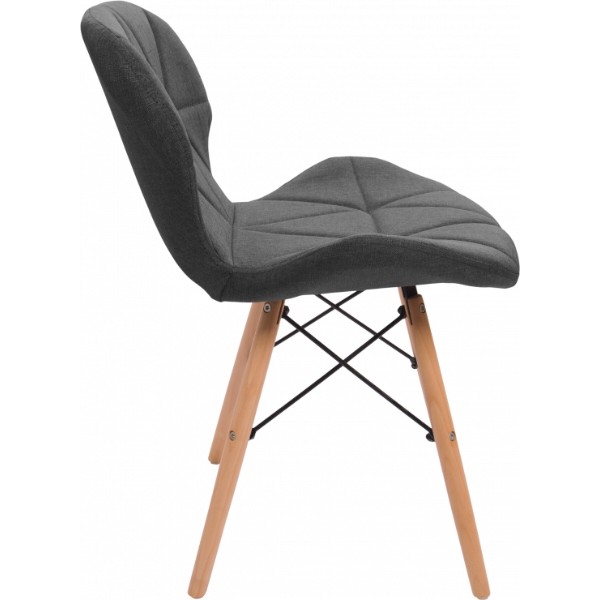 Фото - Стілець кухоний GT Racer X-D27 Fabric Dark Gray