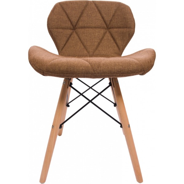 Фото - Стілець кухоний GT Racer X-D27 Fabric Brown