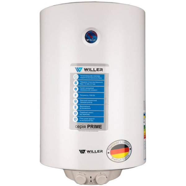 Фото - Водонагрівач Willer EV100DR Prime