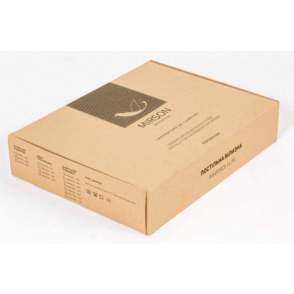 Фото - Комплект постільної білизни MirSon Poplin Line 054 + 041 Daniel 143 x 210 см (2200006285274)