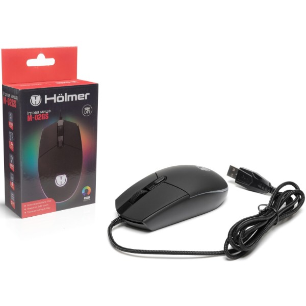 Фото - Мышь проводная игровая Holmer M-02GS