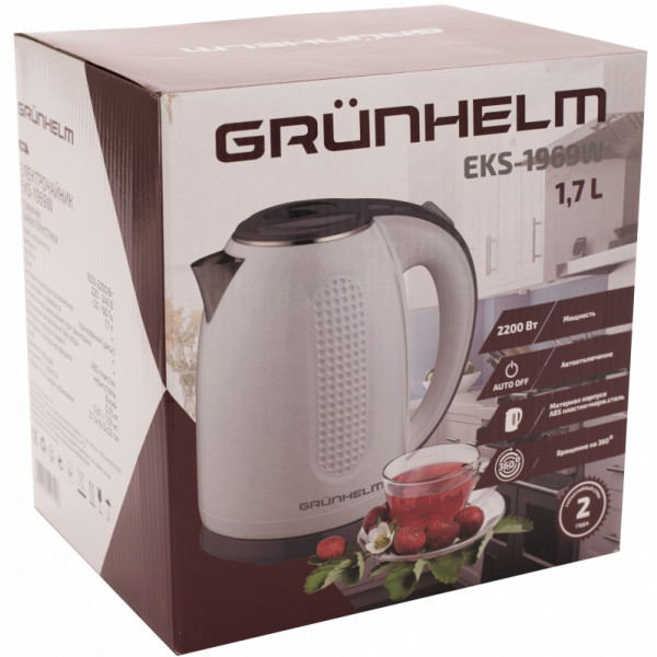 Фото - Электрический чайник Grunhelm EKS-1969W