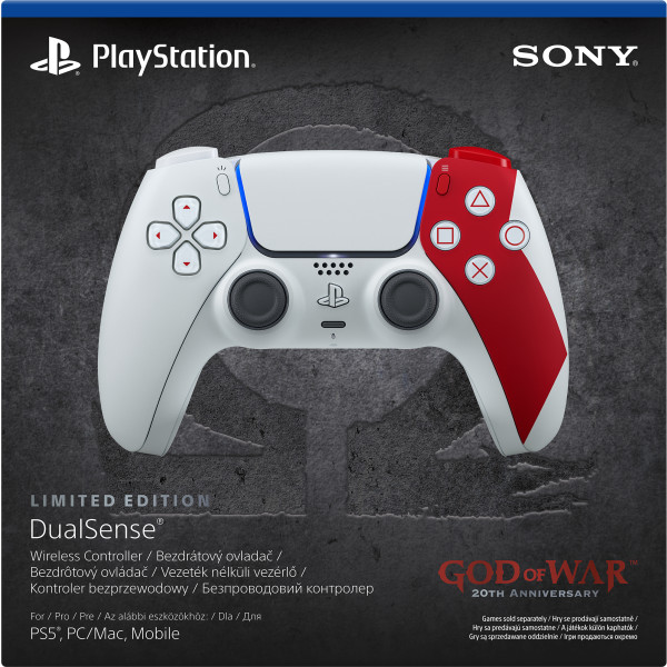 Фото - Геймпад PlayStation DualSense [God of War™ 20th Anniversary Limited Edition]