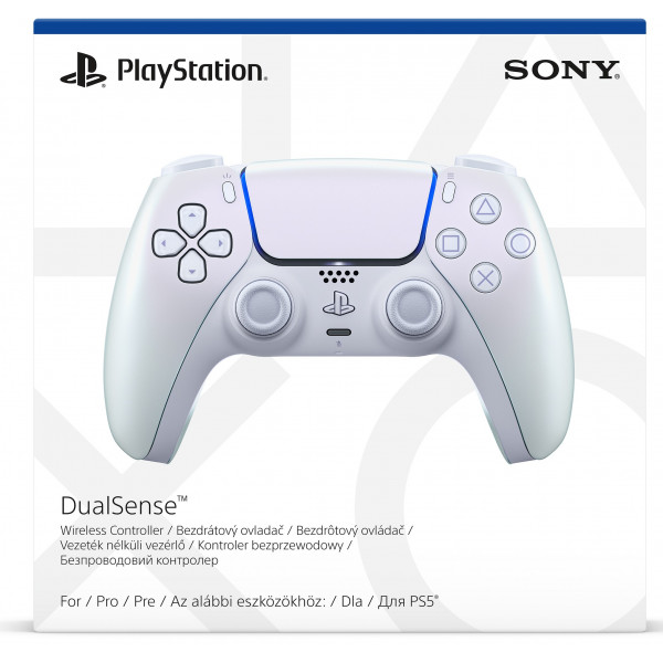 Фото - Геймпад PlayStation Dualsense Chrome Pearl
