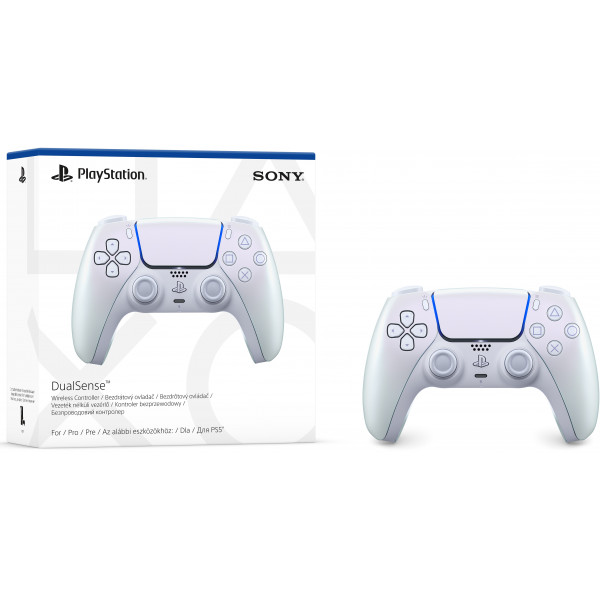 Фото - Геймпад PlayStation Dualsense Chrome Pearl