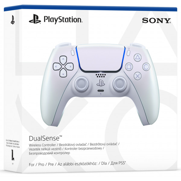Фото - Геймпад PlayStation Dualsense Chrome Pearl