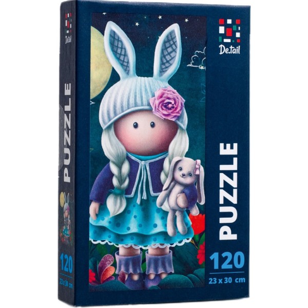 Фото - Пазлы (5-7 лет) De.tail «Little bunny doll» (120 элем.)  (DT100-01)