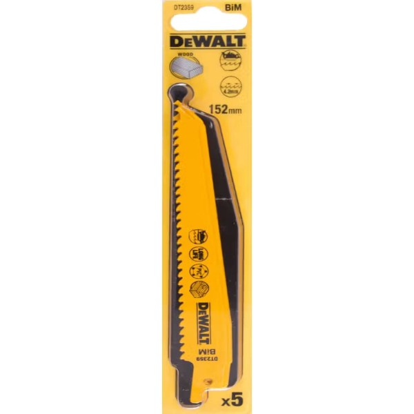 Фото - Полотно DeWALT 5 шт. (DT2359)