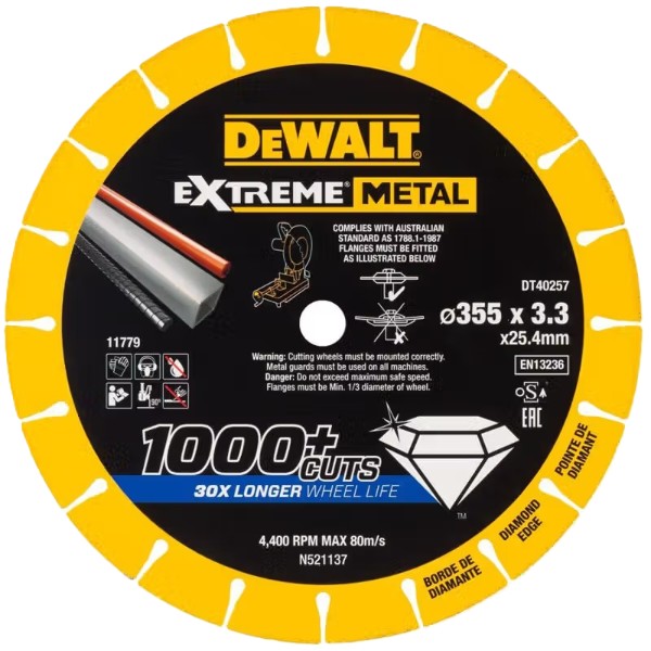 Фото - Диск алмазний DeWALT 355 мм (DT40257)