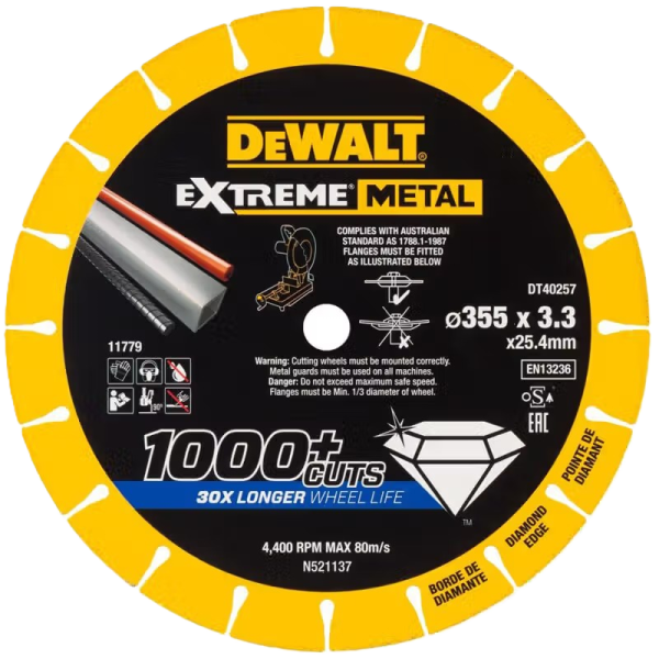 Фото - Диск алмазний DeWALT 355 мм (DT40257)