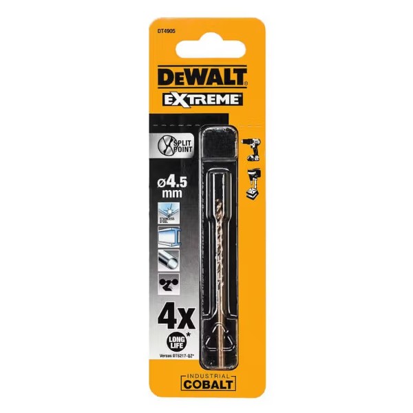 Фото - Сверло DeWALT EXTREME INDUSTRIAL COBALT HSS-CO (DT4905)