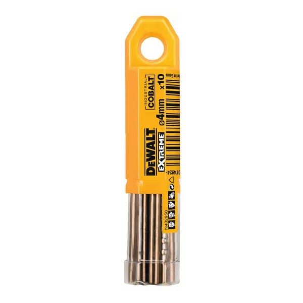 Фото - Свердло DeWALT EXTREME INDUSTRIAL COBALT HSS-CO 10 шт. (DT4924)