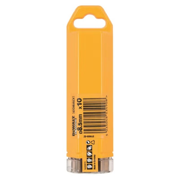 Фото - Свердло DeWALT EXTREME INDUSTRIAL COBALT HSS-CO 10 шт. (DT4939)