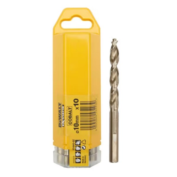 Фото - Свердло DeWALT EXTREME INDUSTRIAL COBALT HSS-CO 10 шт. (DT4942)
