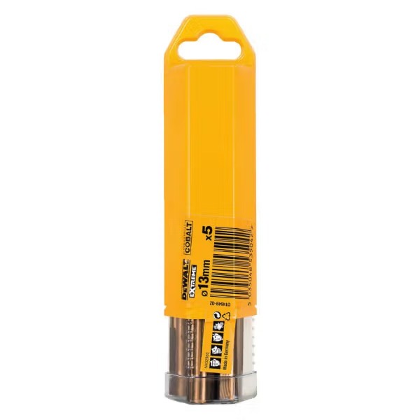 Фото - Свердло DeWALT EXTREME INDUSTRIAL COBALT HSS-CO 5 шт. (DT4949) Фото - Свердло DeWALT EXTREME INDUSTRIAL COBALT HSS-CO 5 шт. (DT4949)