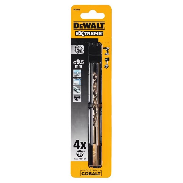 Фото - Сверло DeWALT EXTREME INDUSTRIAL COBALT HSS-CO (DT4964)