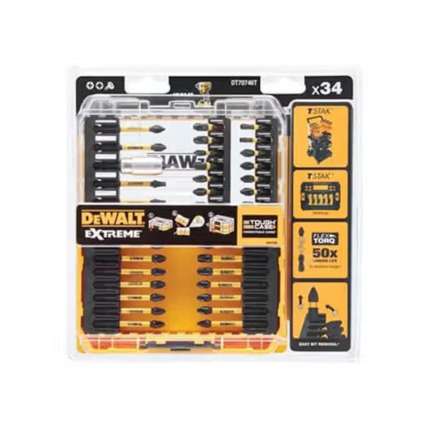 Фото - Біта для викрутки DeWALT EXTREME FLEXTORQ (DT70746T)
