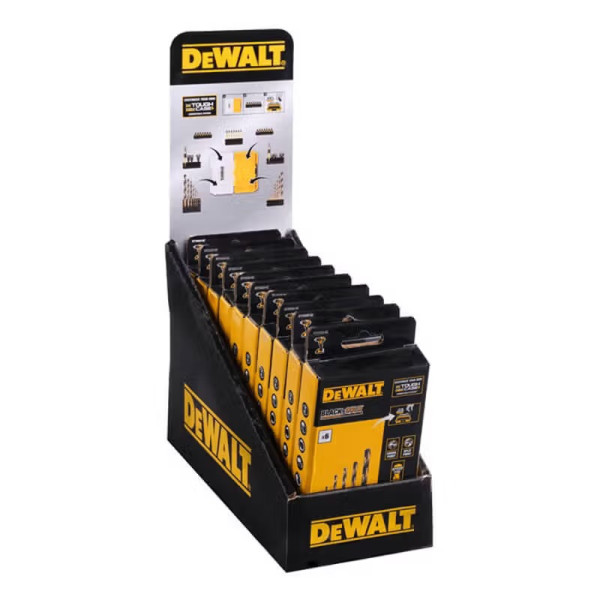 Фото - Набір свердел DeWALT Black&Gold 7 шт. (DT70828)