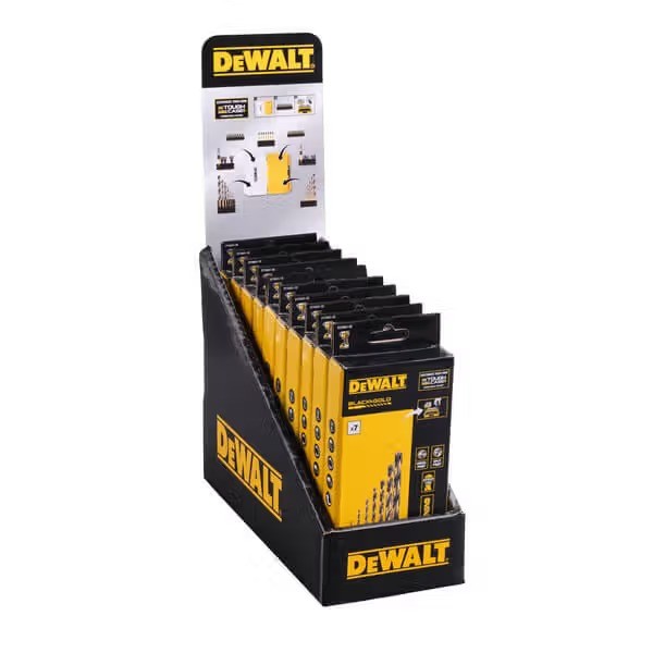 Фото - Набор сверл DeWALT Black&Gold 8 шт. (DT70831)