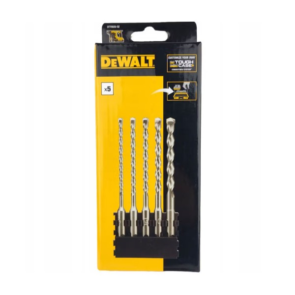 Фото - Набір бурів DeWALT SDS Plus 160 мм (DT70835)