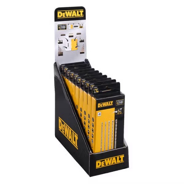 Фото - Набір бурів DeWALT SDS Plus 160 мм (DT70838)