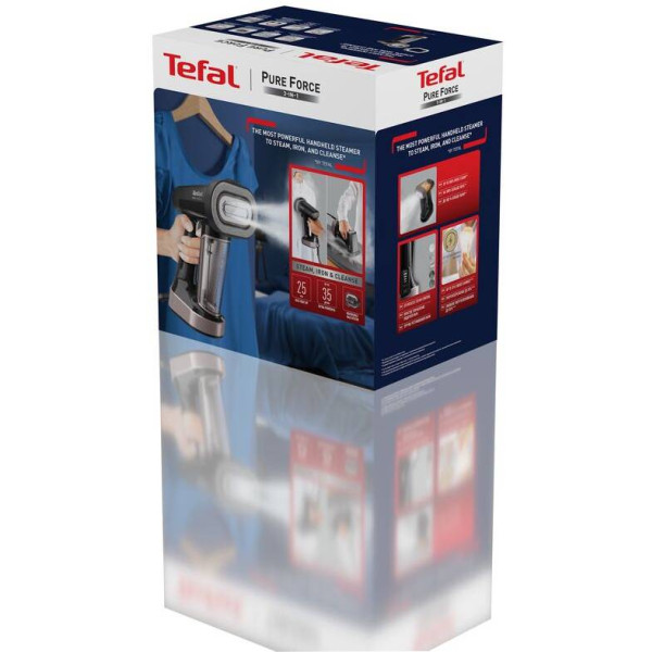 Фото - Вертикальный отпариватель ручной Tefal DT8765E0 PURE FORCE 3IN1