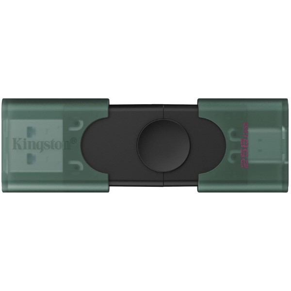 Фото - Флеш USB Kingston USB3.2 256GB Type-C DataTraveler Duo Green (DTDEG2/256GB)